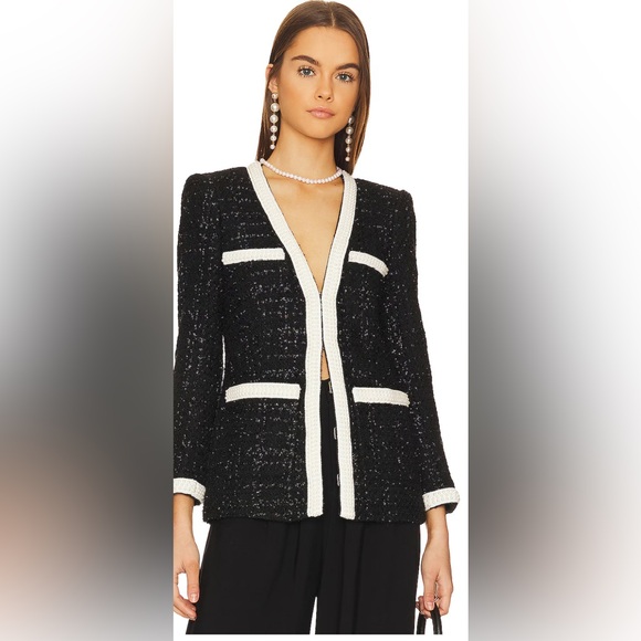Veronica Beard Jackets & Blazers - Veronica Beard Jacket Pearls & Boucle size 8